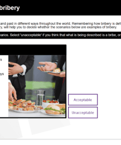 anti bribery training course