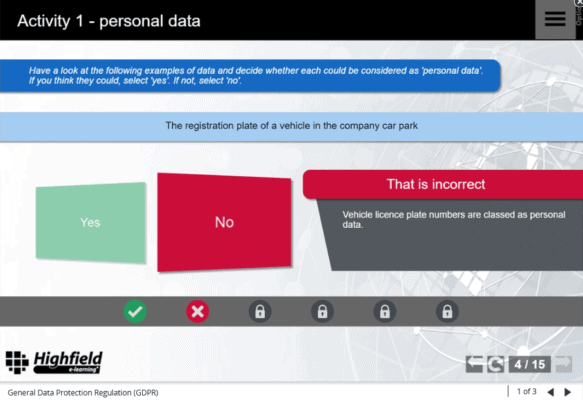 GDPR elearning course
