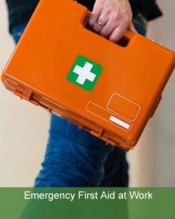 first aid at work training