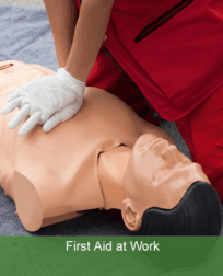 first aid at work online