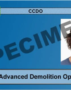 ccdo advanced demolition operative