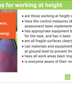 work at height training
